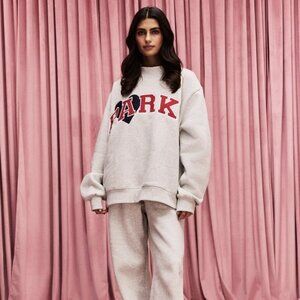 Parke Jean Heart Varsity Mockneck (Valentines Day Drop)